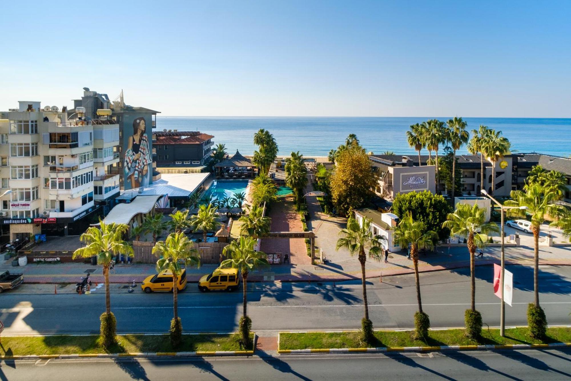 Delfino Apart Hotel Alanya Exterior foto